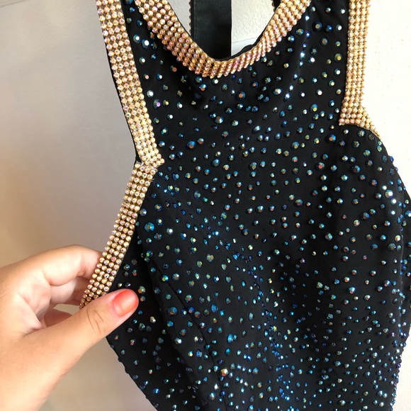 Jovani Backless Prom Dress - Picture 3 of 6